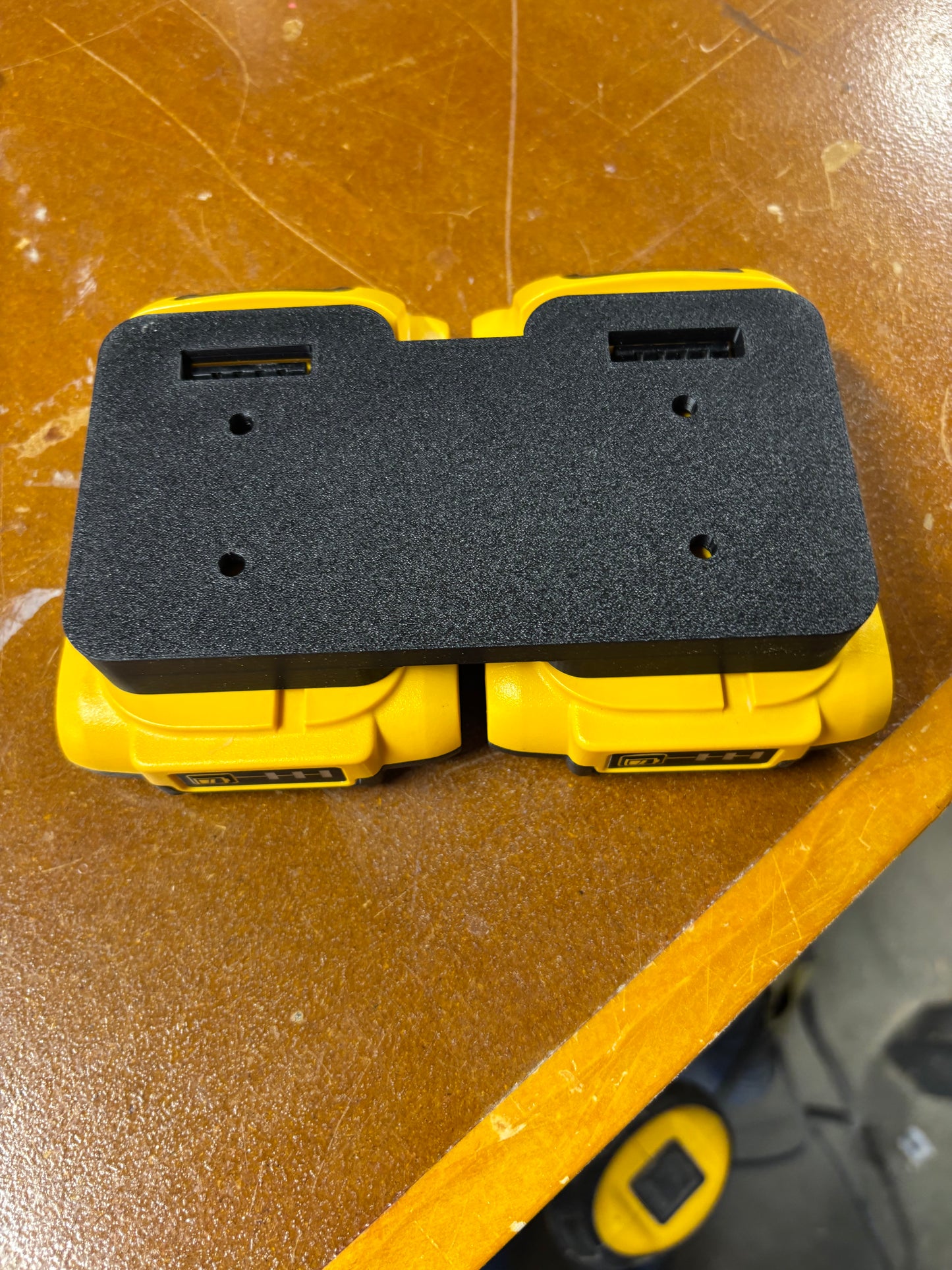 Dewalt 20V two battery holder