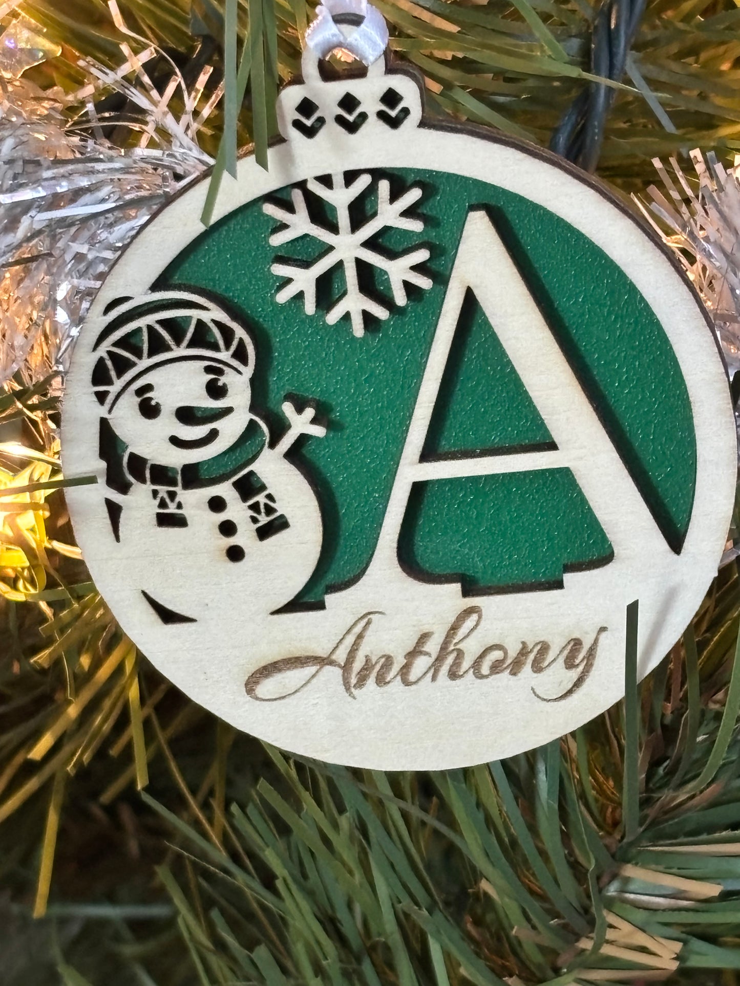 Alphabet ornament