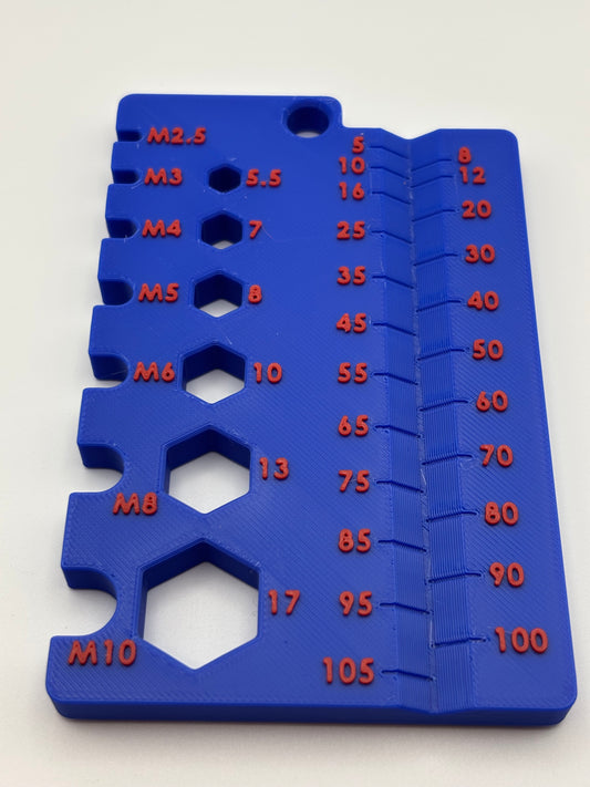 Metric Bolt Gauge