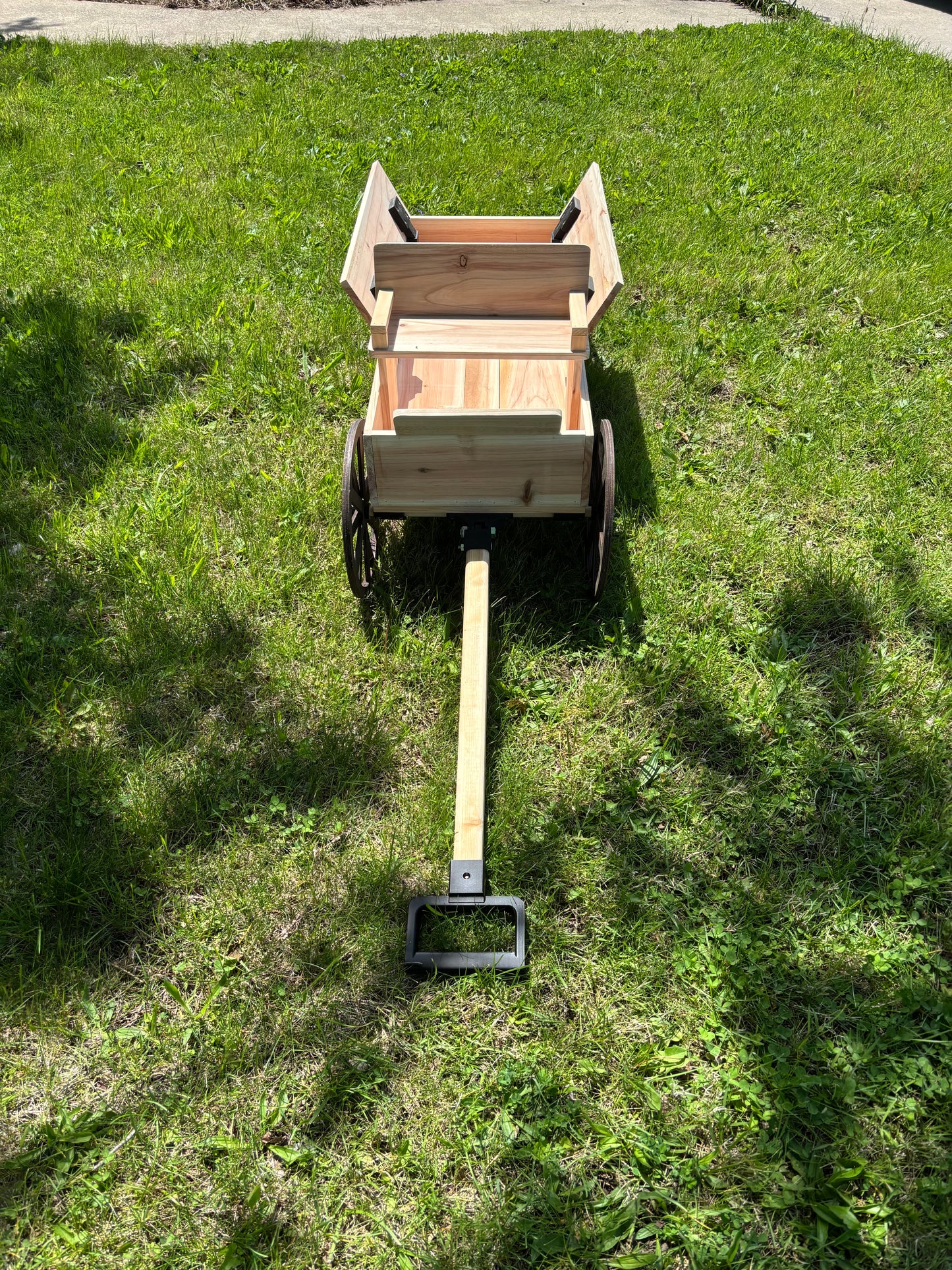 Cedar Wagon Planter