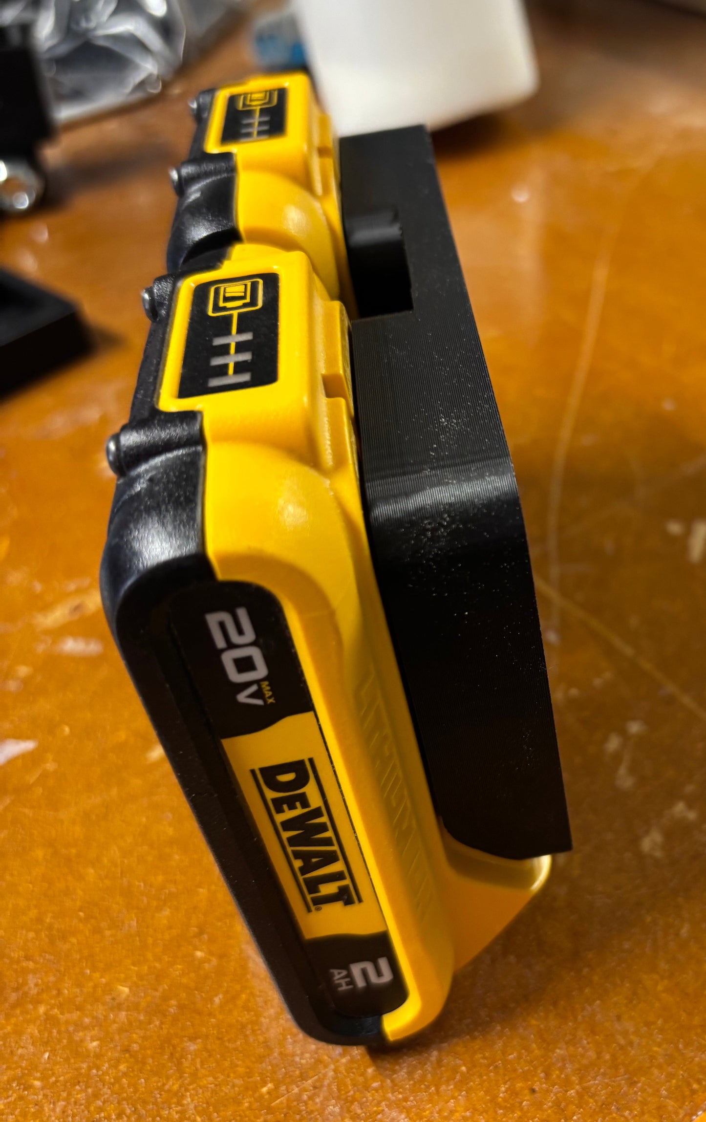 Dewalt 20V two battery holder