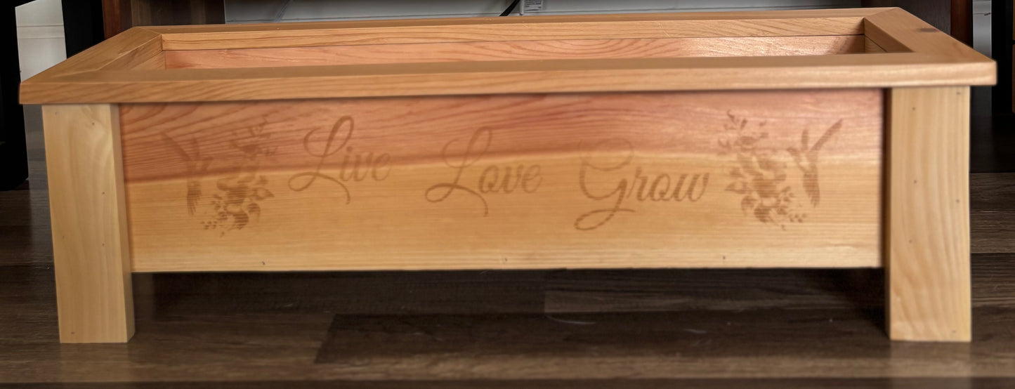 Cedar Planter Box - Style 1